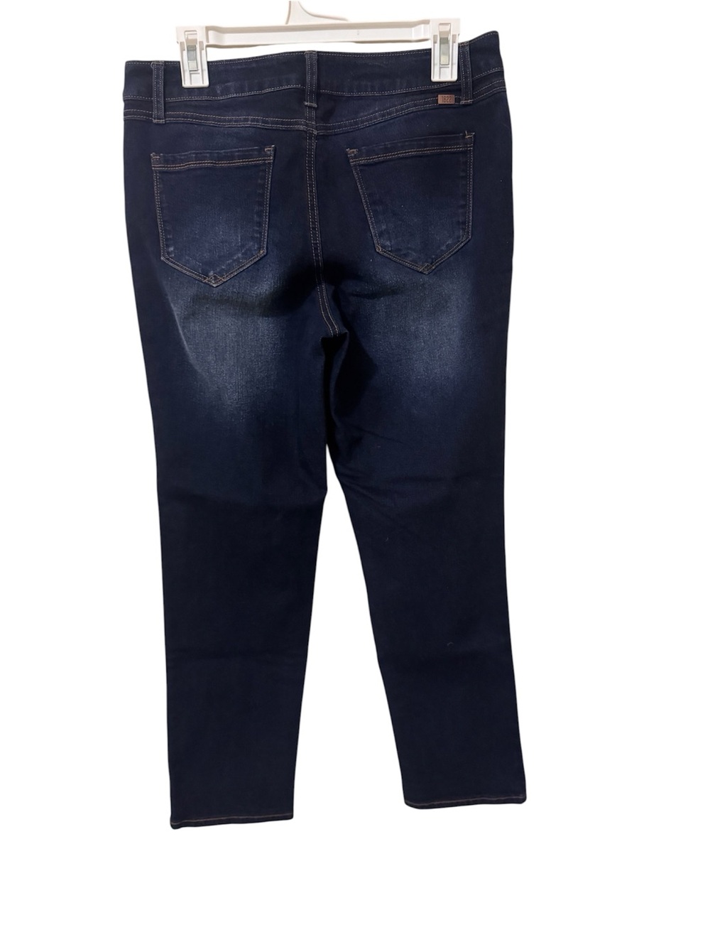 NWOT 1822 Denim Women’s Dark Blue Skinny Jeans - Picture 2 of 7